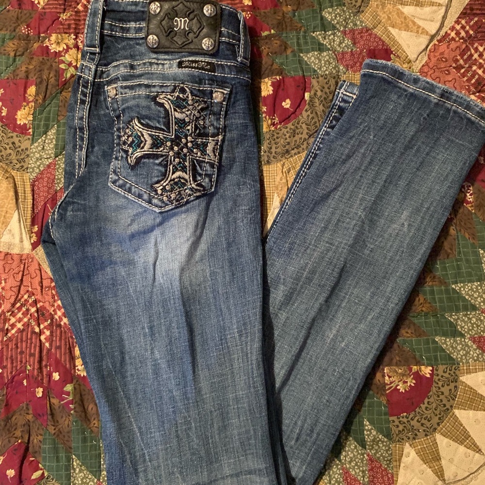 Miss me signature straight jeans